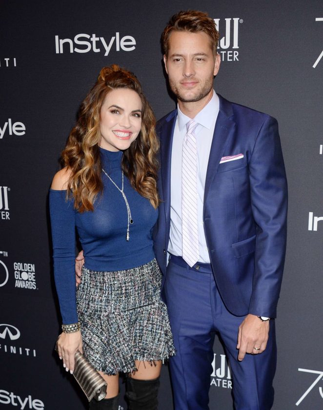 Chrishell Stause - 2017 HFPA and InStyle Golden Globe Season in LA